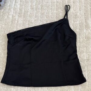 by the way. Black Asymmetrical Camisole